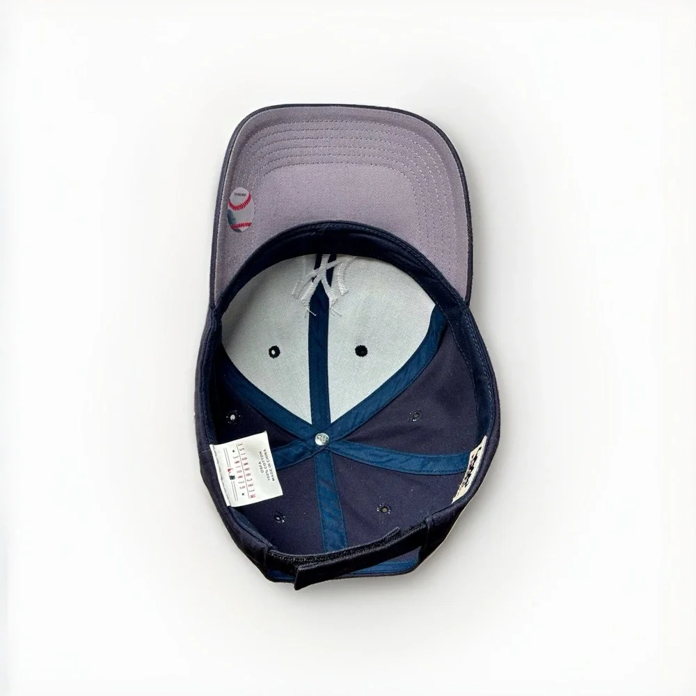 MLB New York Yankees Baseball Cap OSFA Navy‎ Blue Excellent Embroidered Logo